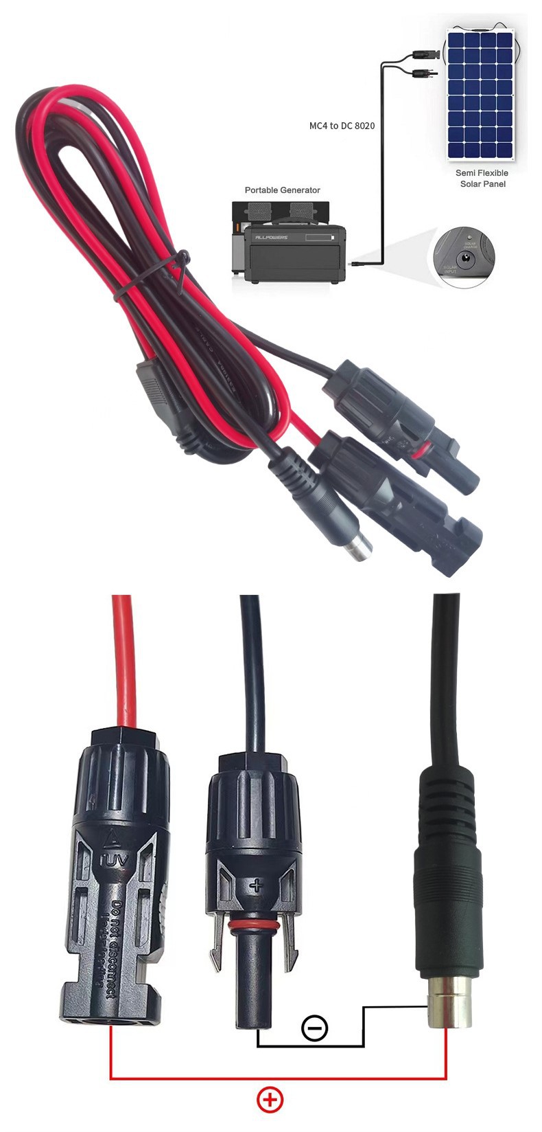 dc cable for solar panel